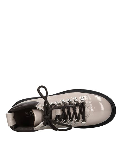 Scarponcini in pelle lucida BOEMOS | 70231Y NAPLAKPAHRD-MARRONE